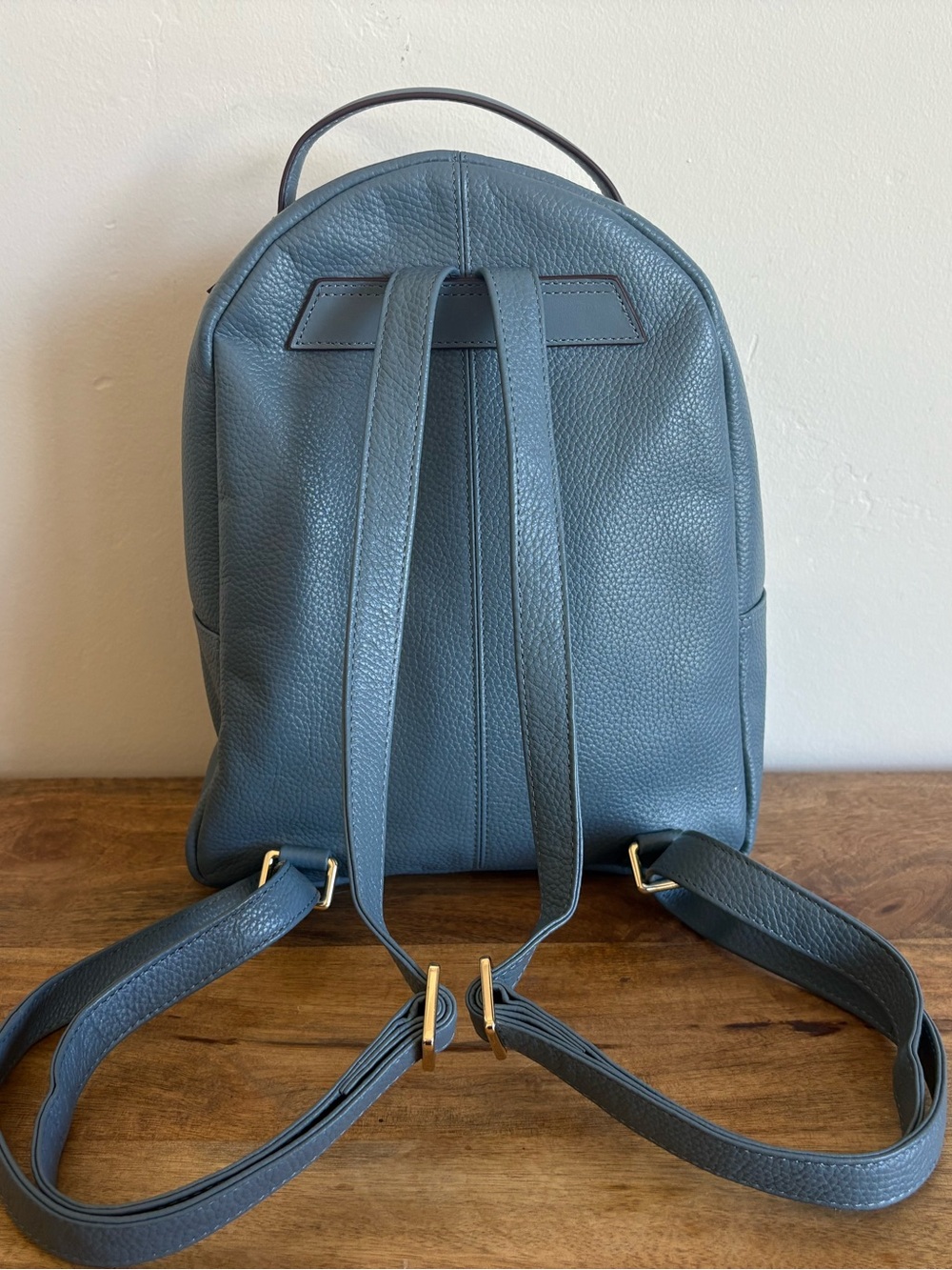 Radley Blue Pebbled Leather Mini Backpack - Picture 2 of 13